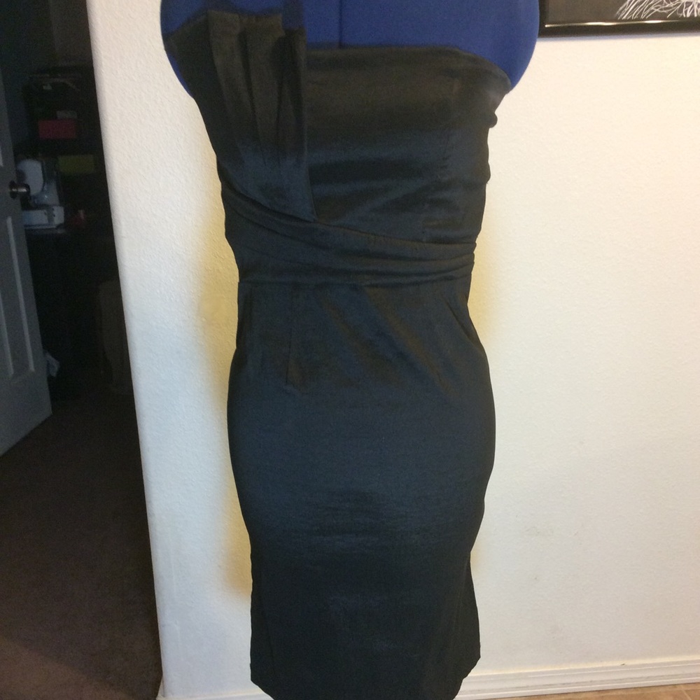 Black strapless dress, only worn once to a wedding